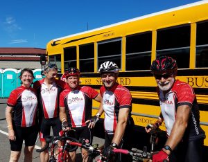 Team CETRA at the MS Bike: City to Shore Ride 2017.