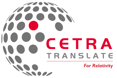 CETRA Translate Multilingual E-Discovery Service