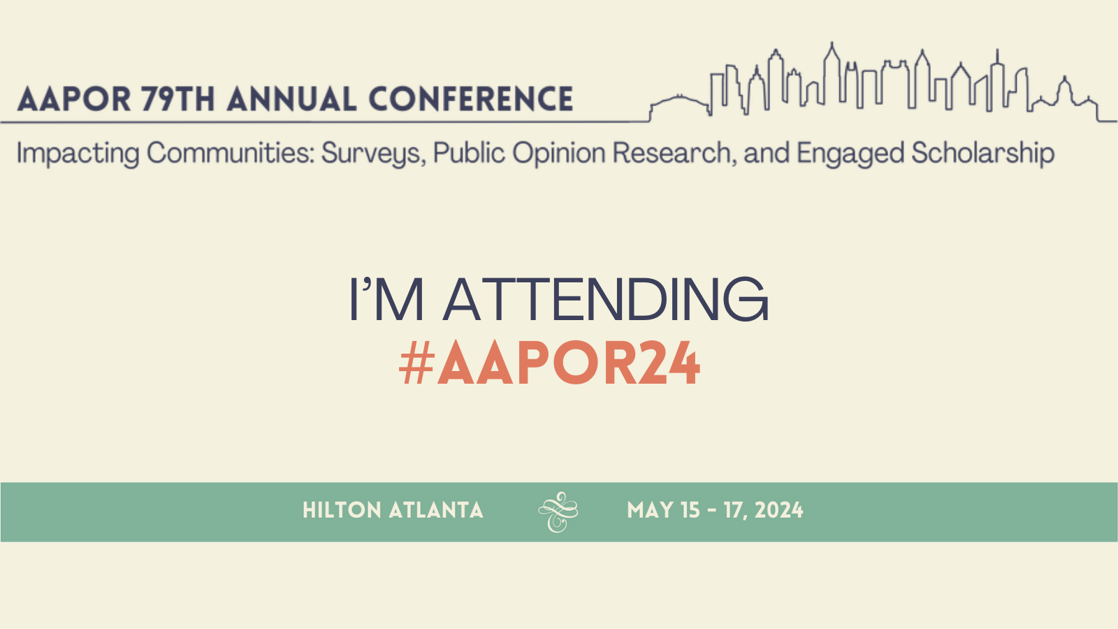 CETRA to Attend AAPOR24 Conference