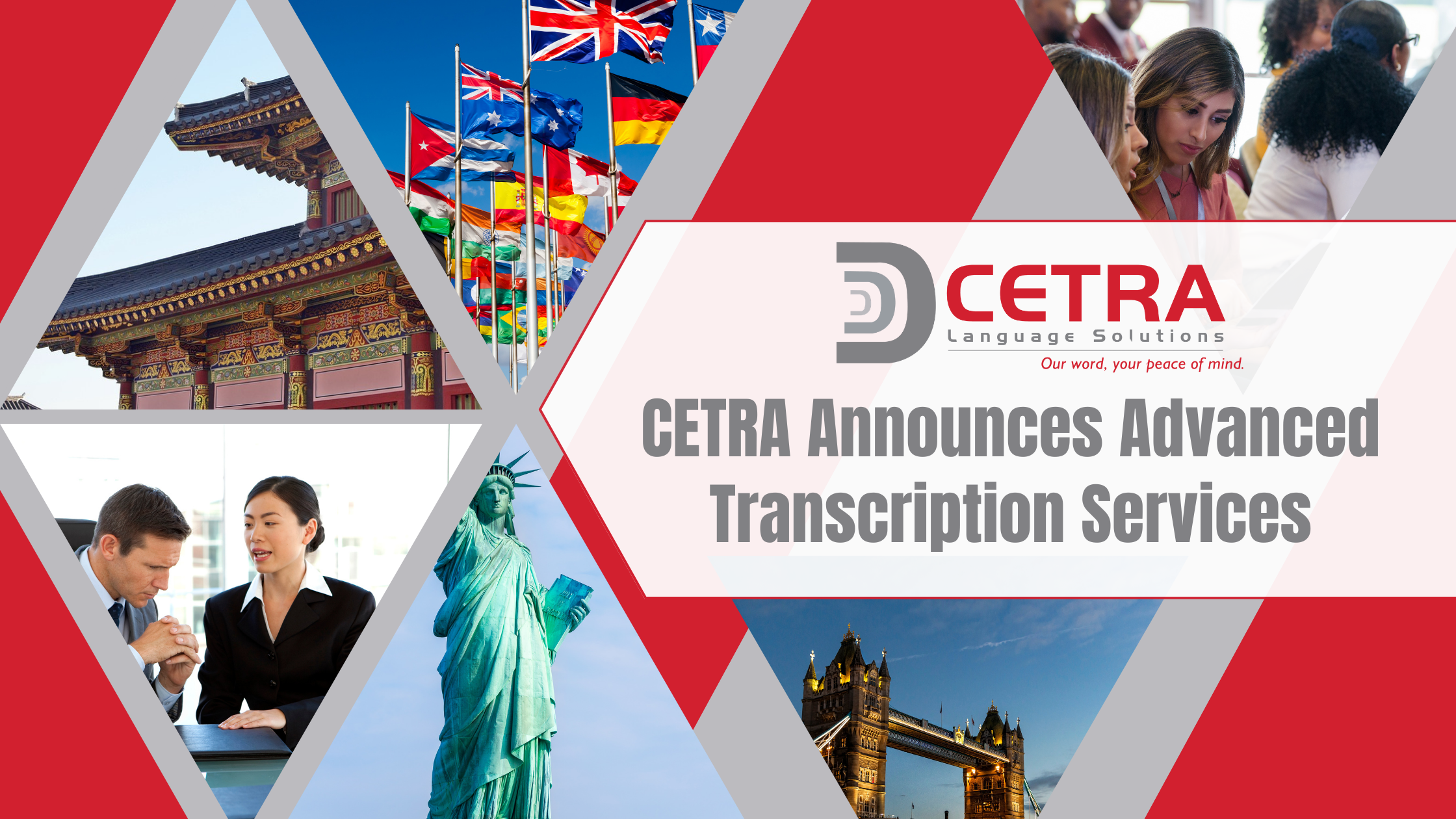 CETRA Announces Advanced Transcription Services