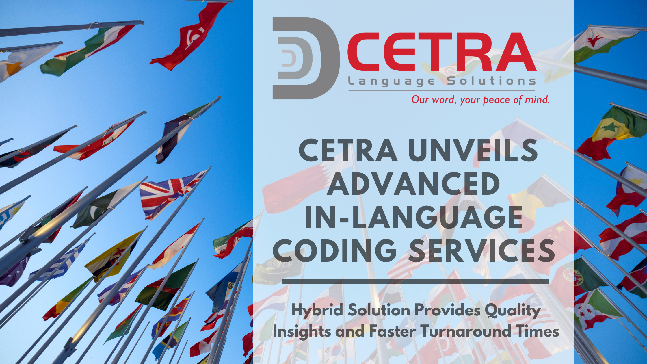 CETRA Unveils Advanced In-Language Coding Services