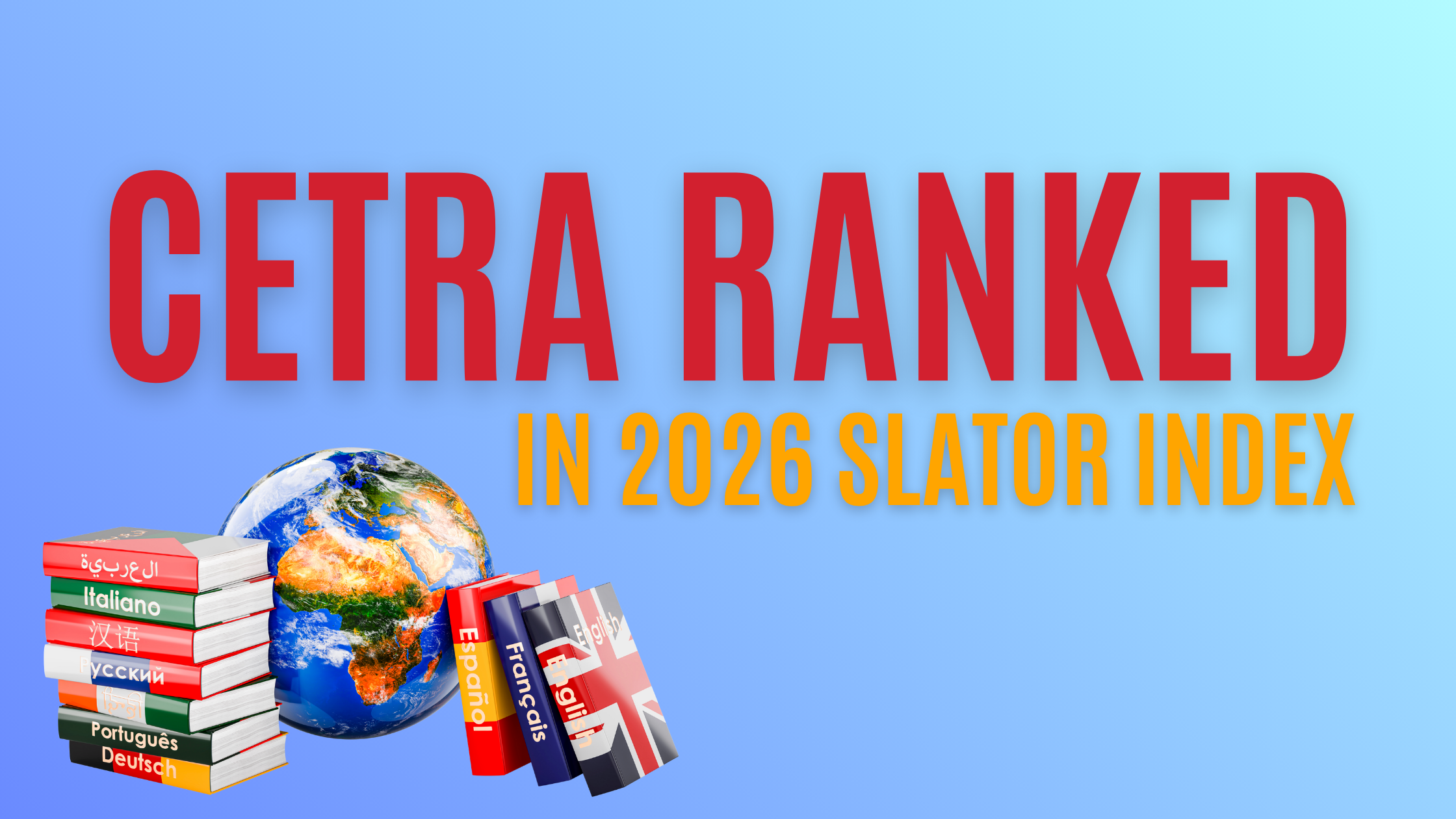 CETRA Ranked in 2026 Slator Index