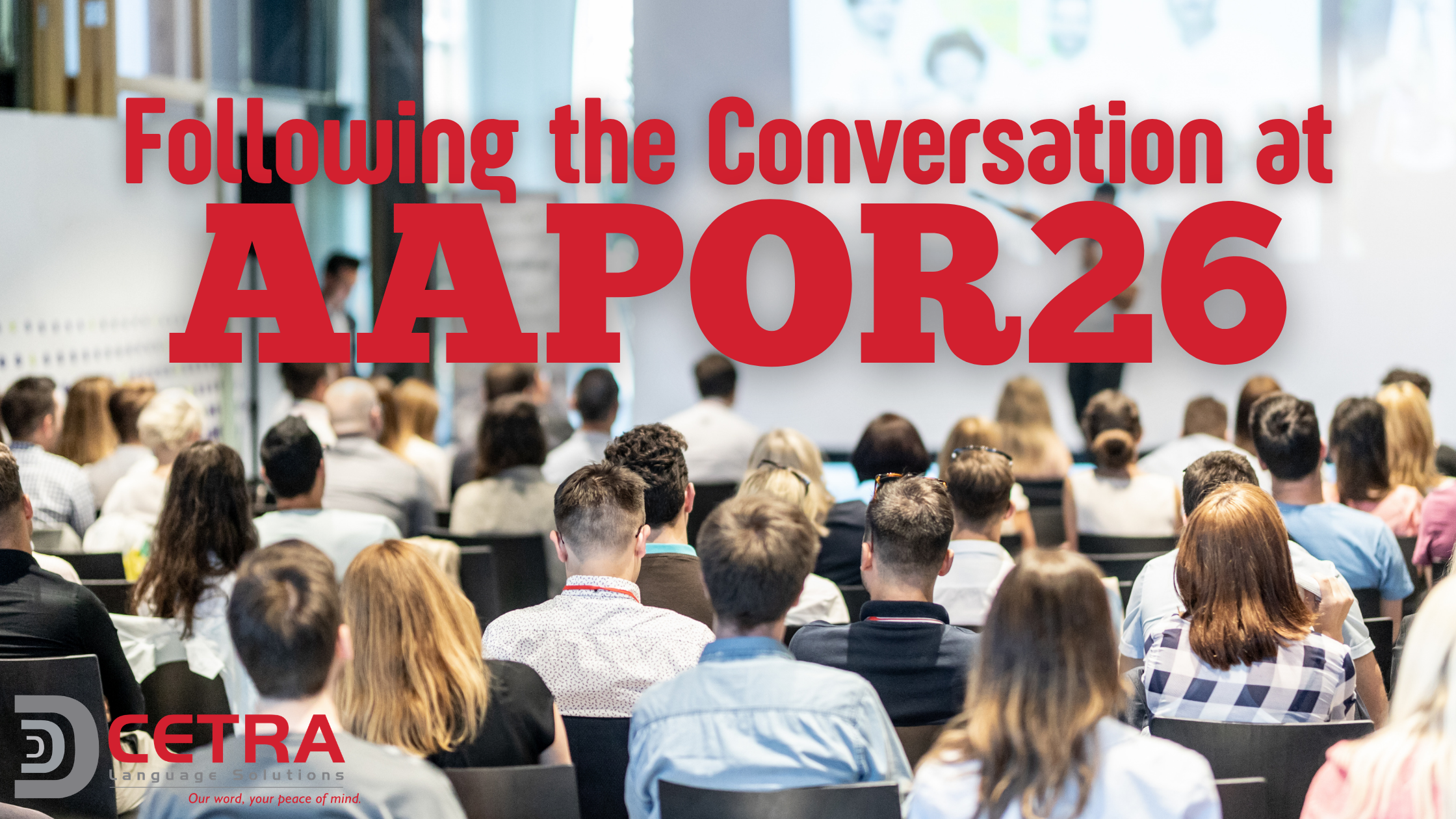 Following the Conversation at AAPOR26: Themes We’re Watching Closely